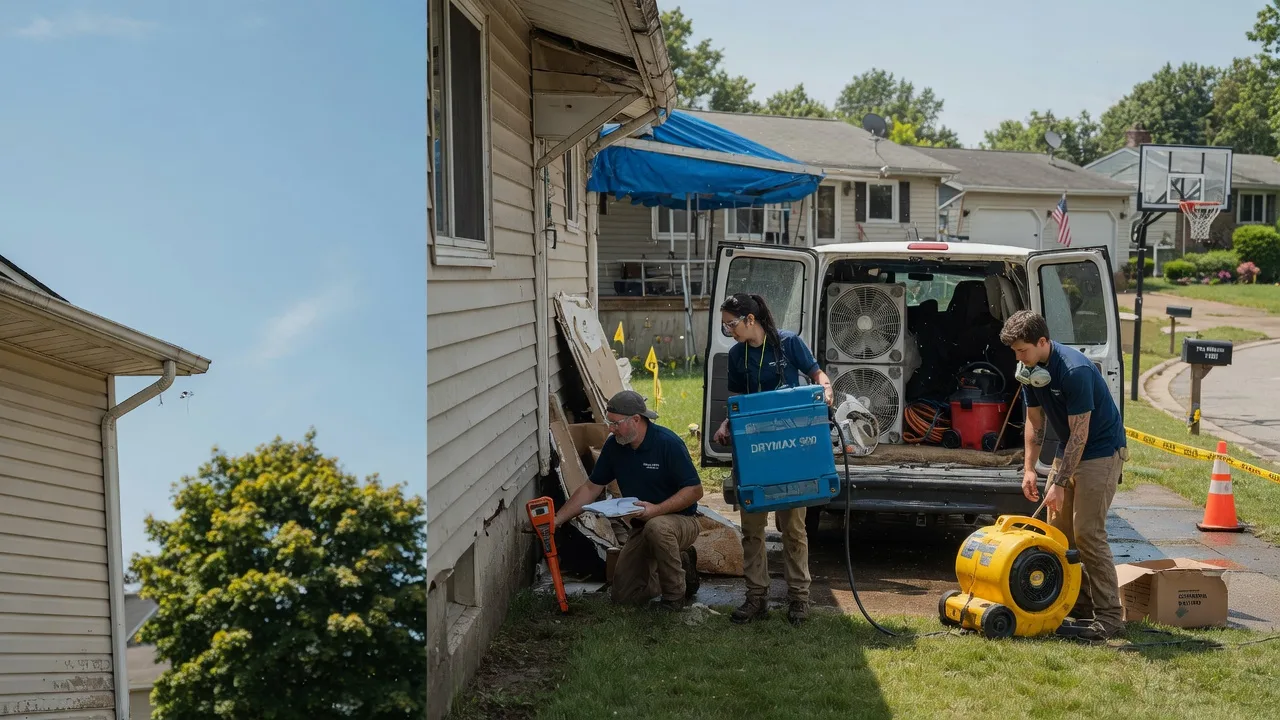 Ceiling Leak Cleanup in Shelter Island, NY near me